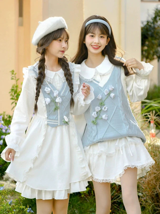 Sweet Cake Spitzenrock mit Kordelzug