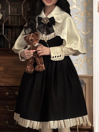 Lolita Cape Dry Doll Antiker Embroy Cape