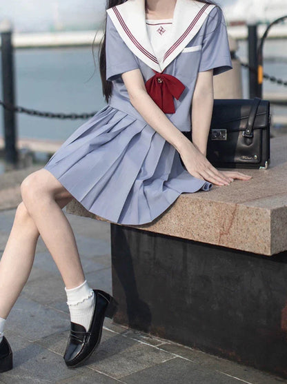 Suit Sailor Set Summer Line Kamome Original