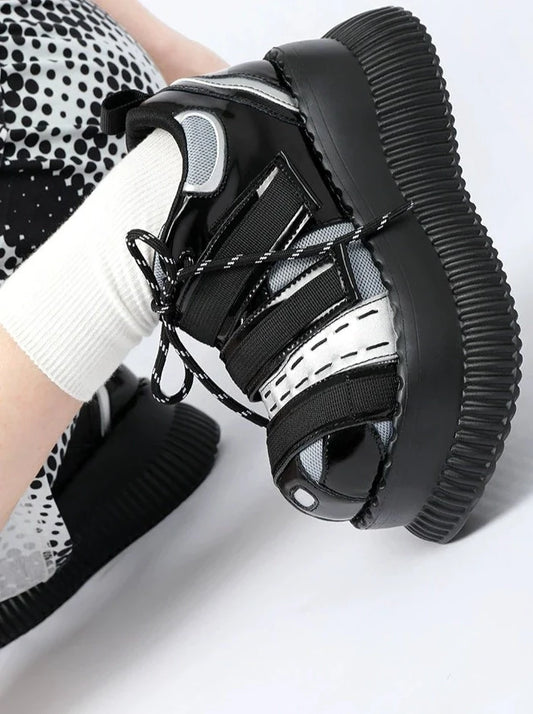 Dark Volume Schuhe Mode Punk