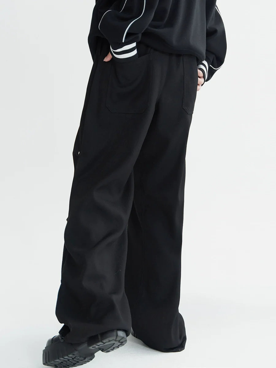 Loose Casual Pants Dark Mode