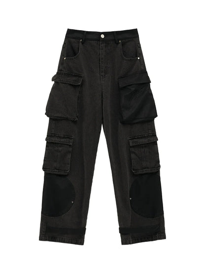Mode Lange Hose Dunkel Locker Cargo