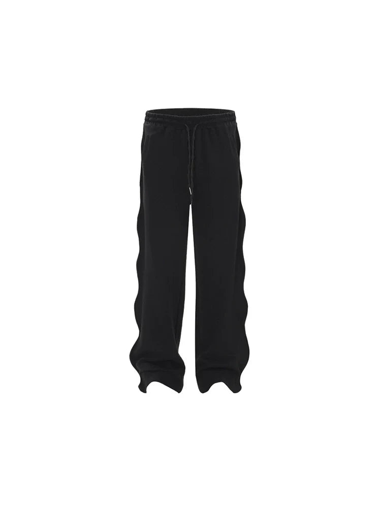Pants Mode Casual Wide Dark