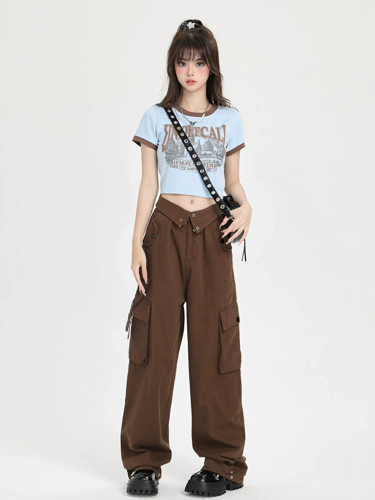 カーゴフラップストリートアメリカンパンツ