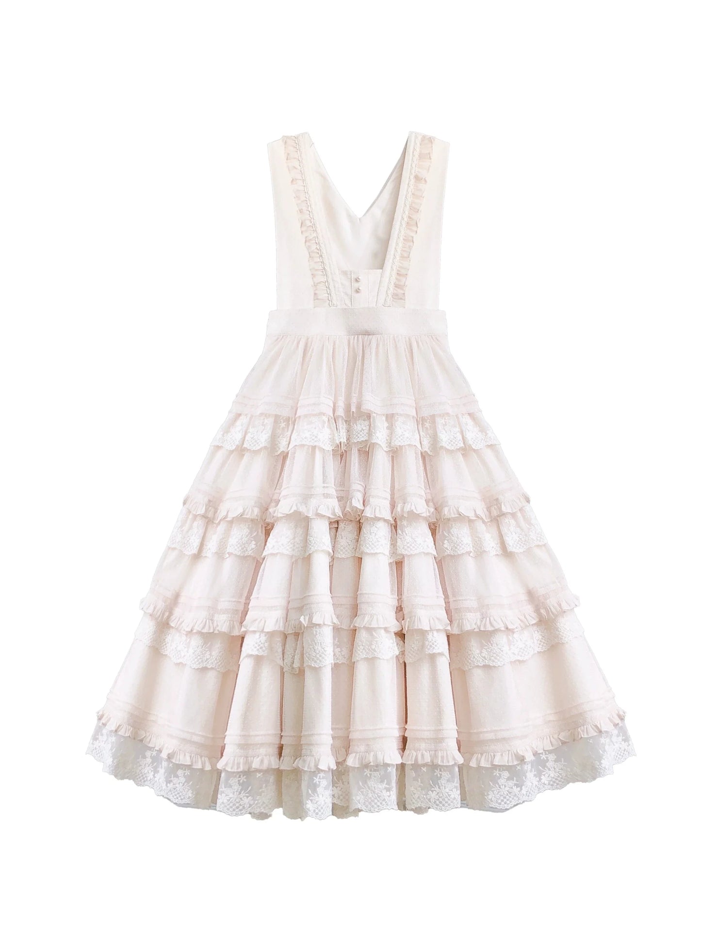 Lace Segmented Set-up Tailored Undot Lolita