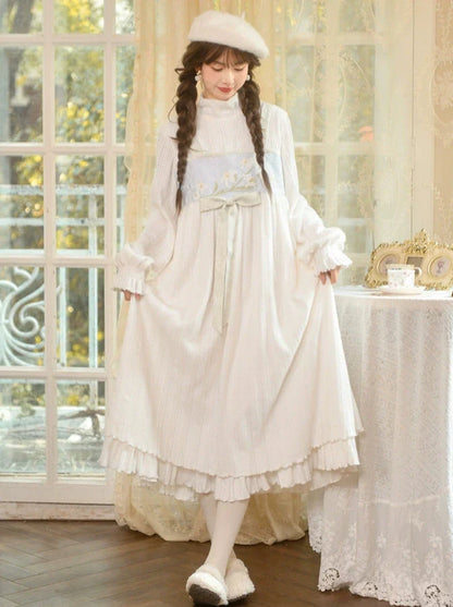 Zweiteiliges Kleid im Feenstil