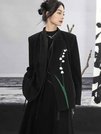 フラワーバレーコート レトロ フォー ロング ショート