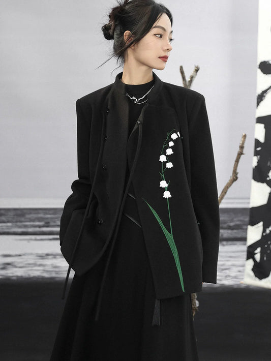 フラワーバレーコート レトロ フォー ロング ショート