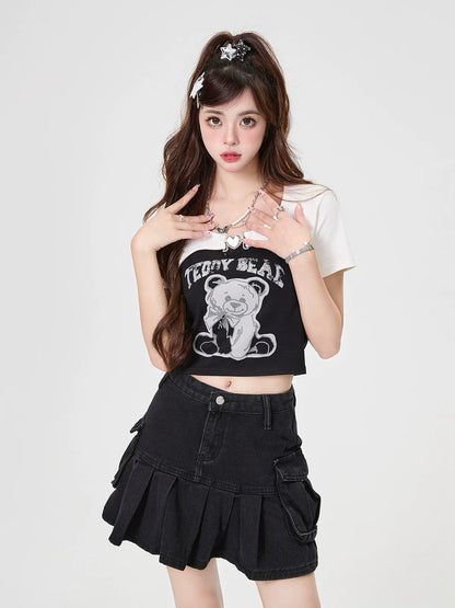 T-Shirt Bare T-Shirt + Langer Kurzer Modus