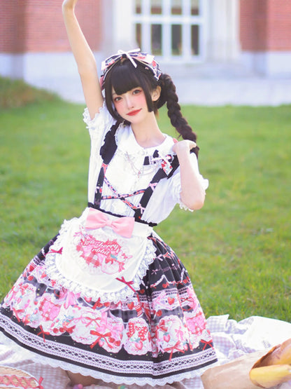 ベリーフライドラビットドレスロリータセット