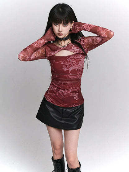 Mode Dark Ghost China Top Girl