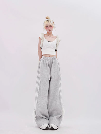Sports Pants Side Casual Stripe