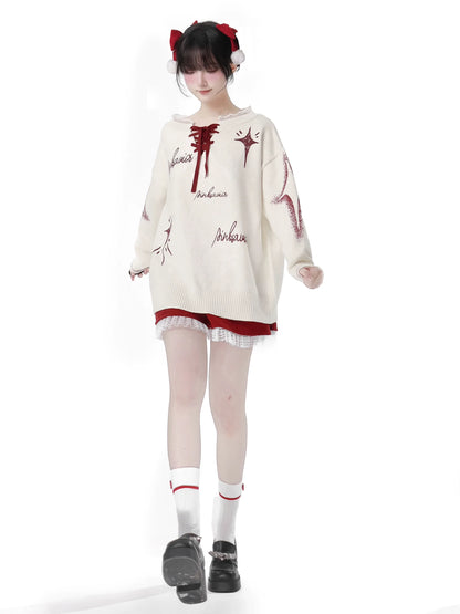 Star Strap Spectrum Soft Race + Red Tops Knit