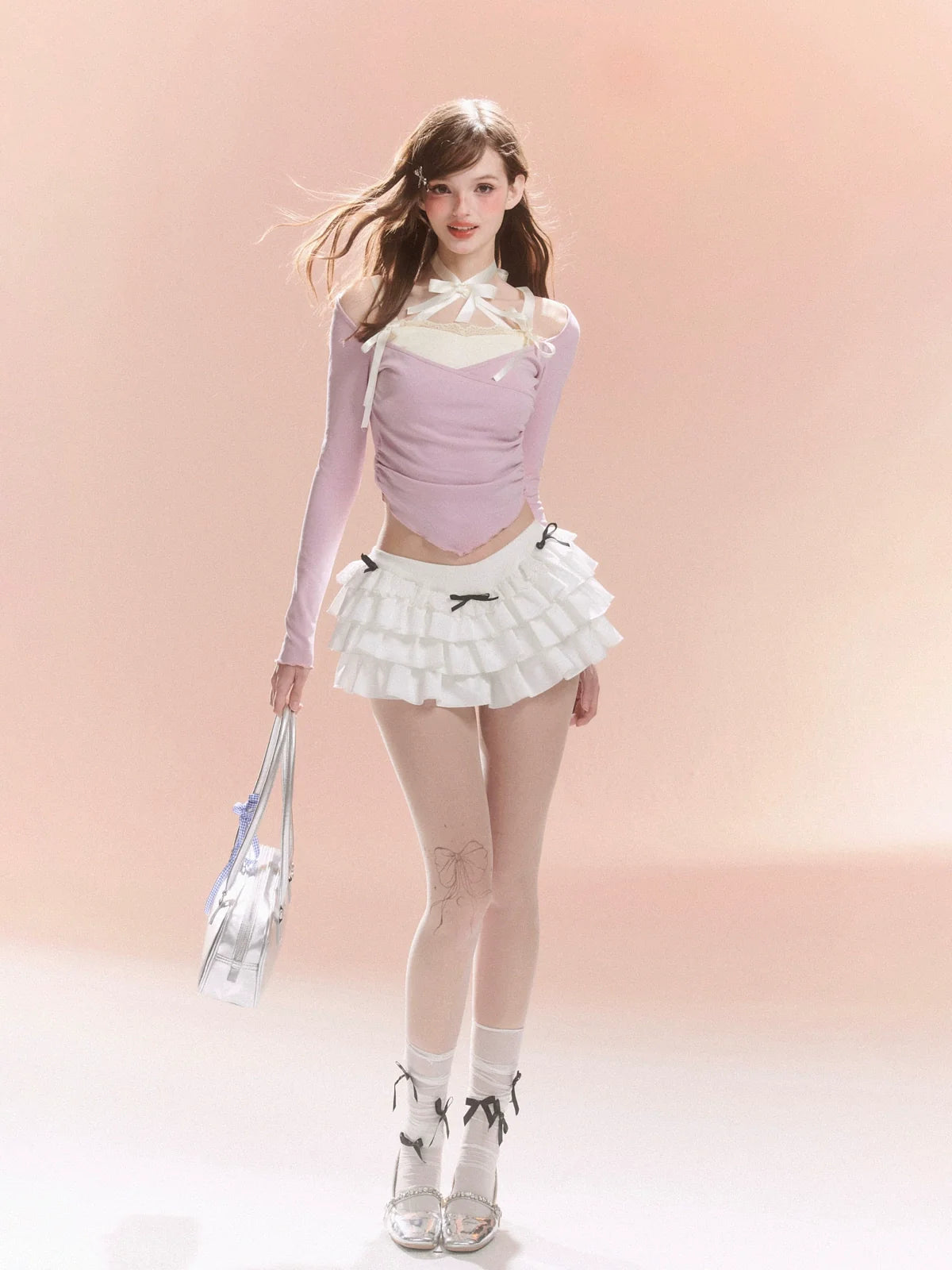 Schleife Top Design Taille Süß