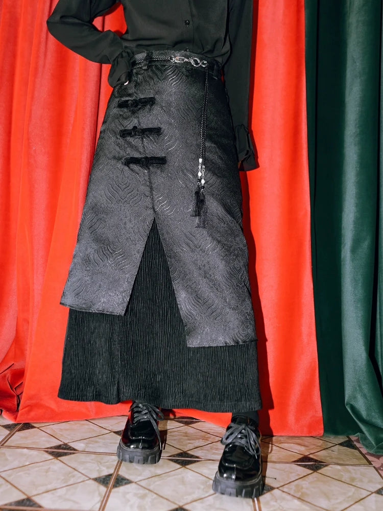 Hip Jacquard China Retro Dragon Cover Lagenrock