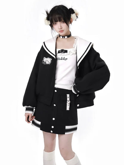 Starley Sea La Color Eradry Baseballjacke/Rockanzug