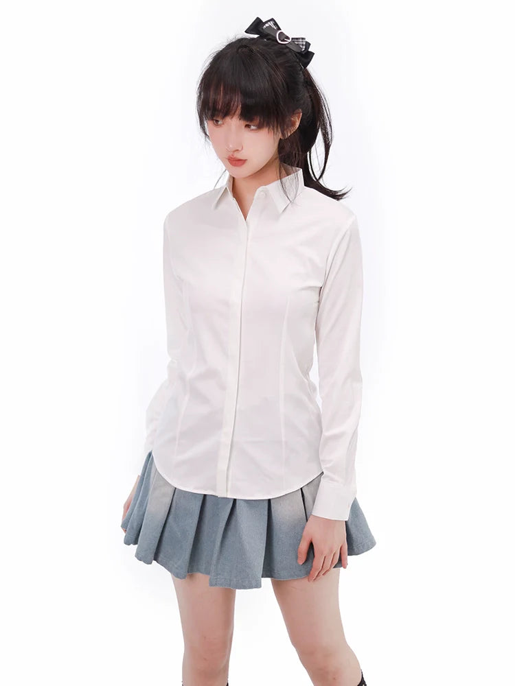 Sleeve Chic Shirt Puff American