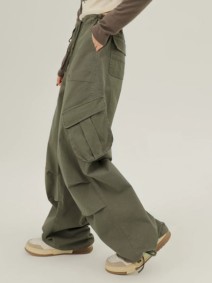 Wide Cargo Fold American Pinch Pants