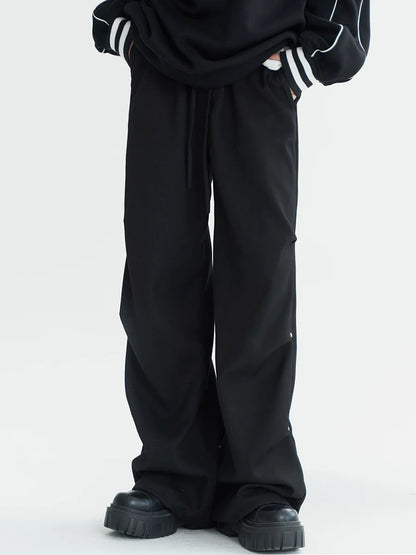 Loose Casual Pants Dark Mode