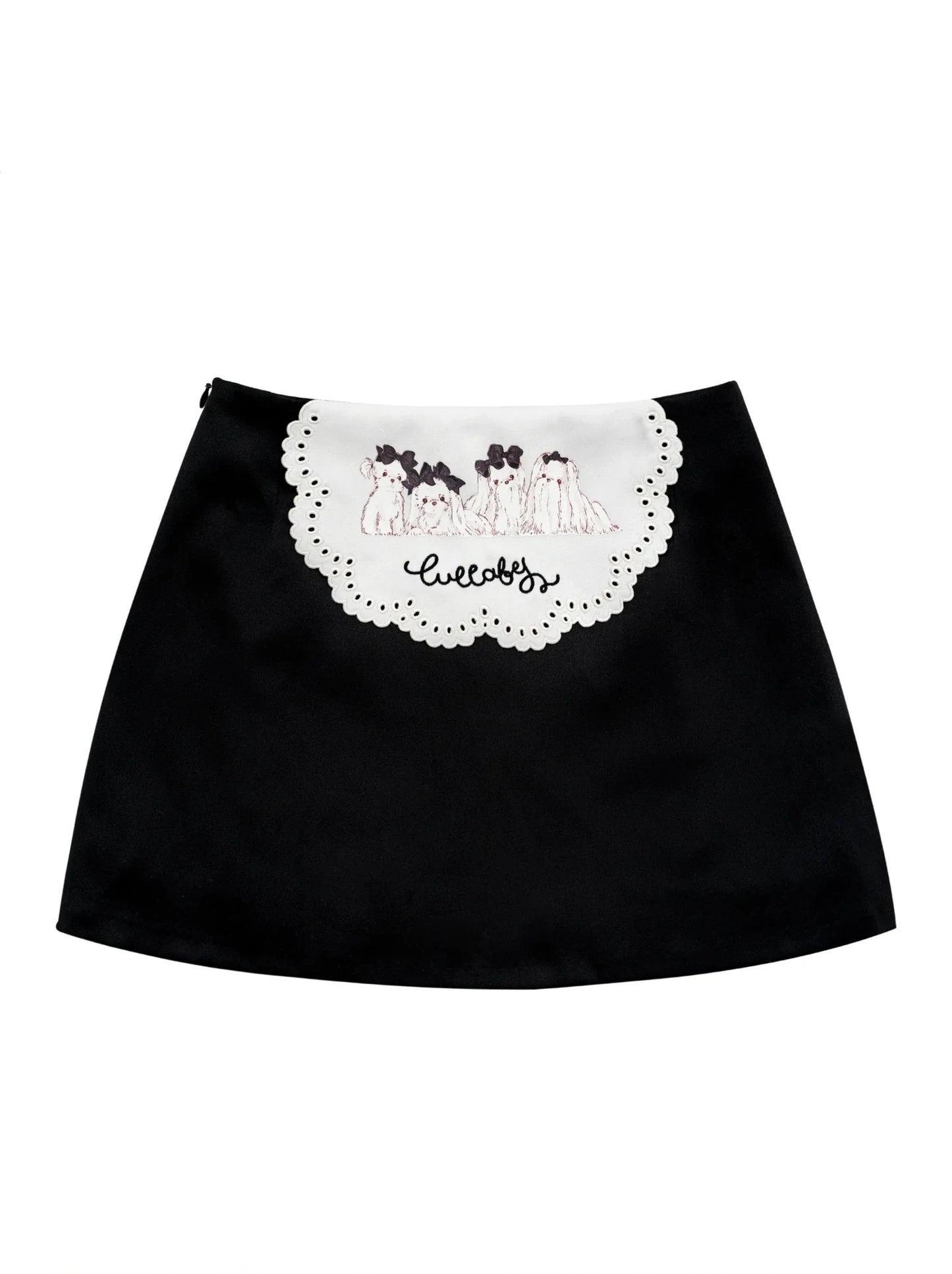 ロリータ クリーム マルチーズ ヒップ スカート