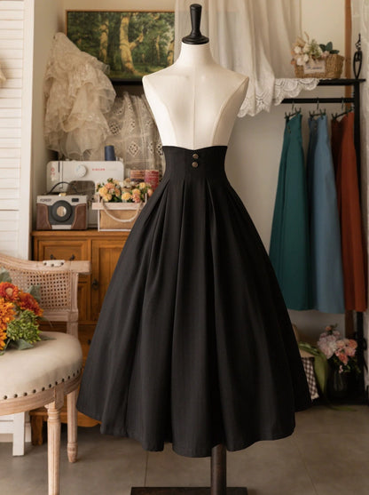 Lolita Taille Retro Rock Ballon Slim