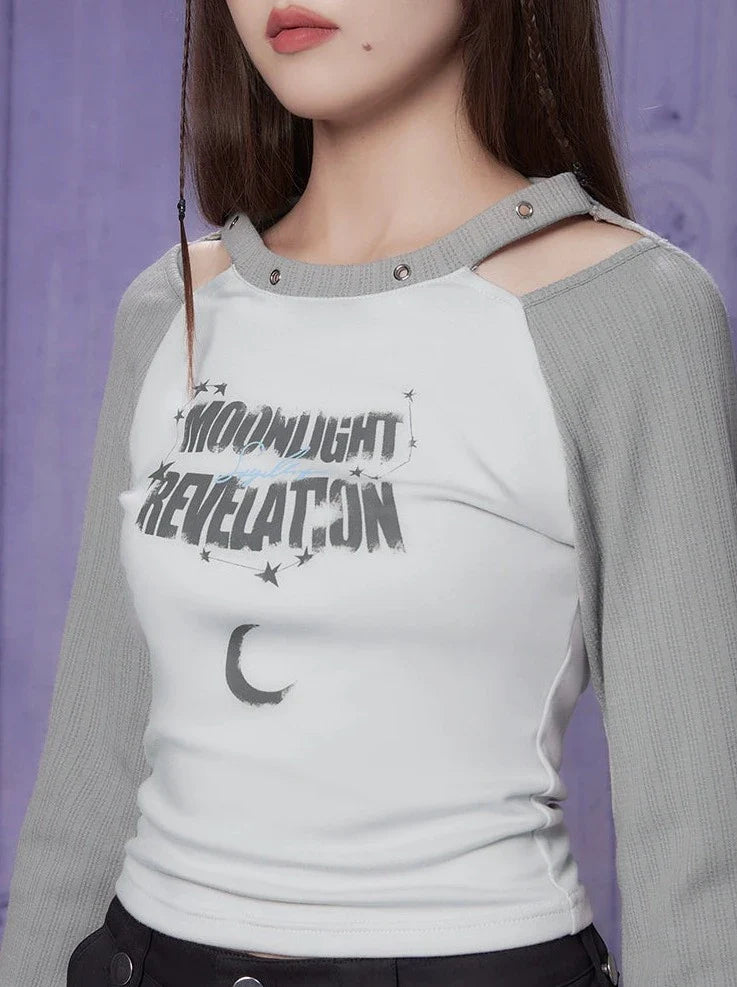 American Tops Slit Print