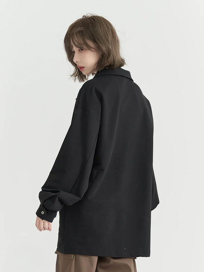 ポロ ルーズトップ ミドル丈