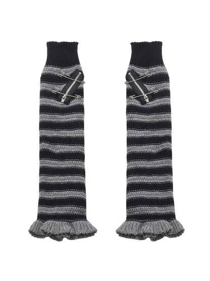 プリントサマーショートスカート イレギュラープルオーバー パンクハイドチュールバタフライ+ニット