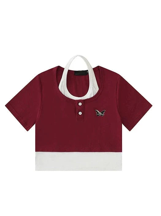 レトロトップス スリムデザイン ツーアメリカン