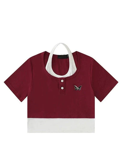 レトロトップス スリムデザイン ツーアメリカン