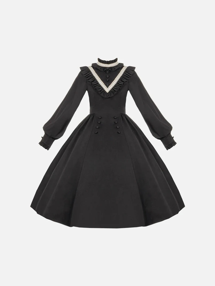 Big Gothic Dress Elegant