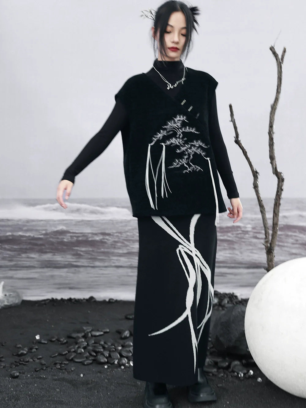 Chokki China Mode Tassel Vest