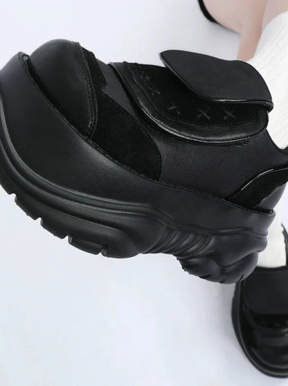 Shoes Macaron Little Black Dark