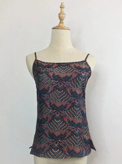 チャイナロリータゴゴシックケープ+ロングジャケット+キャミソール+スカート+ウエストバンド