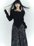 Ghost Diamond Girl Tops Style