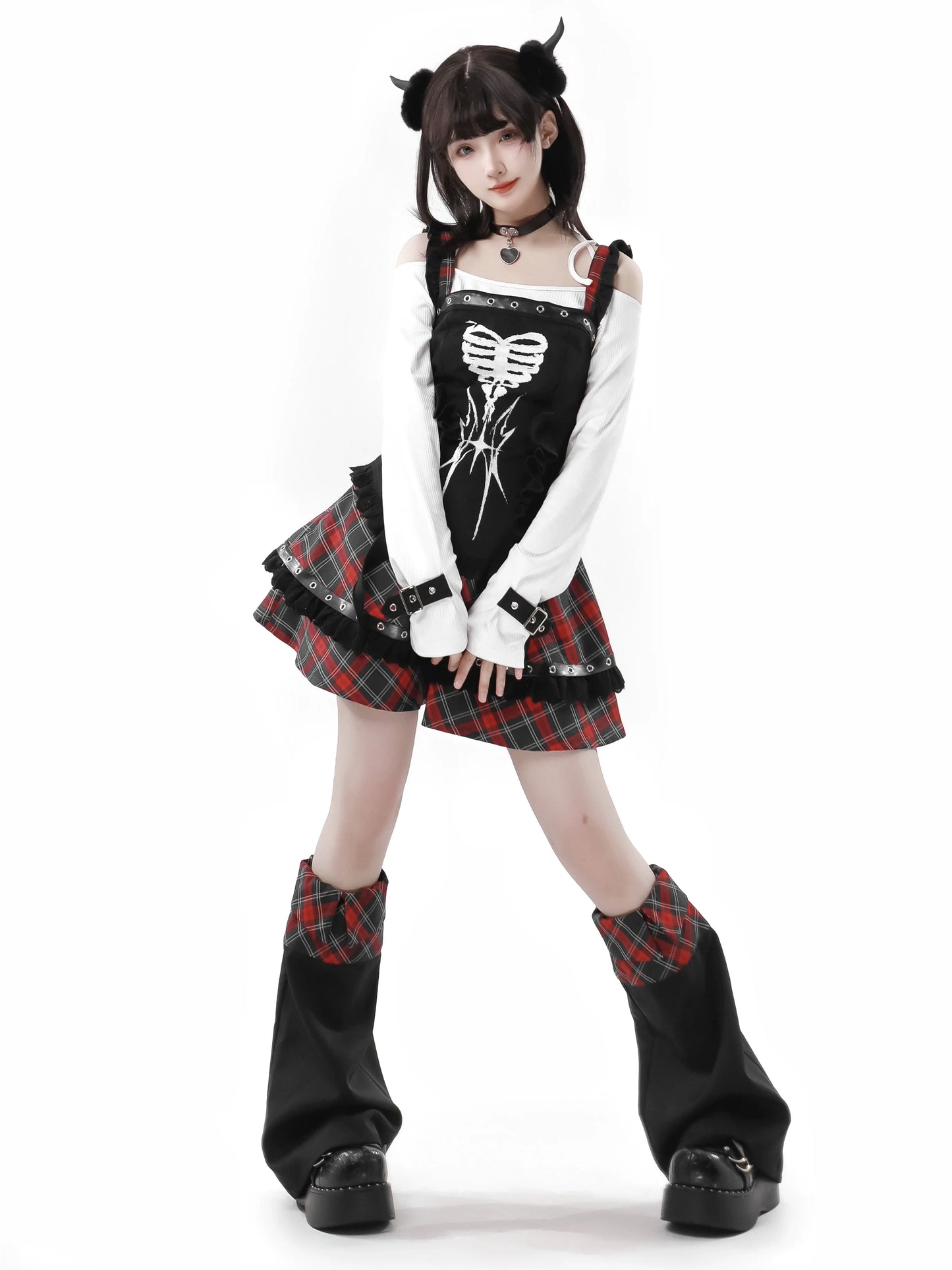 Knochen Waistland Anzug Saum Dark Subkultur Unregelmäßig Original