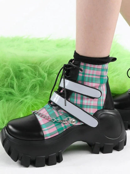 Hohe Schuhe Schnitt Check Volumen