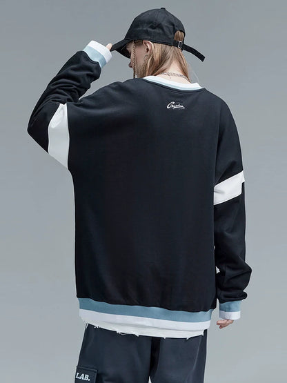 Straße Dunkel Casual Mode Tops Lose