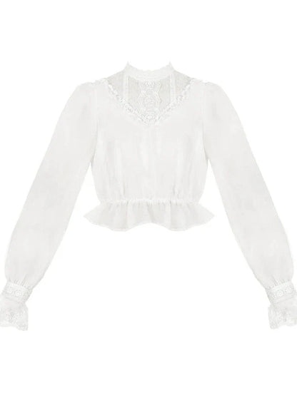 Multi Shawl Reservations Lolita Frilled + Wear Top