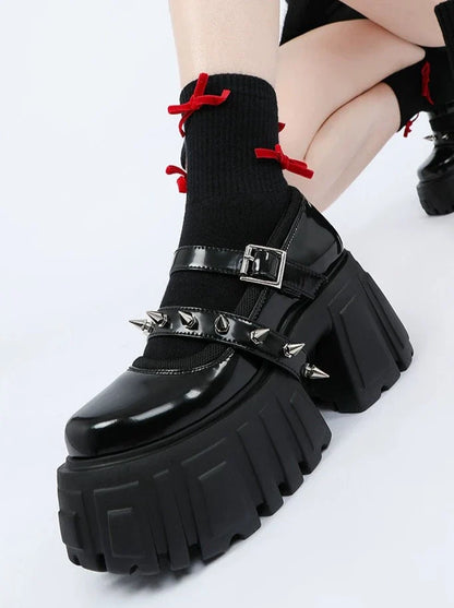 Little Volume Belt Black Shoes