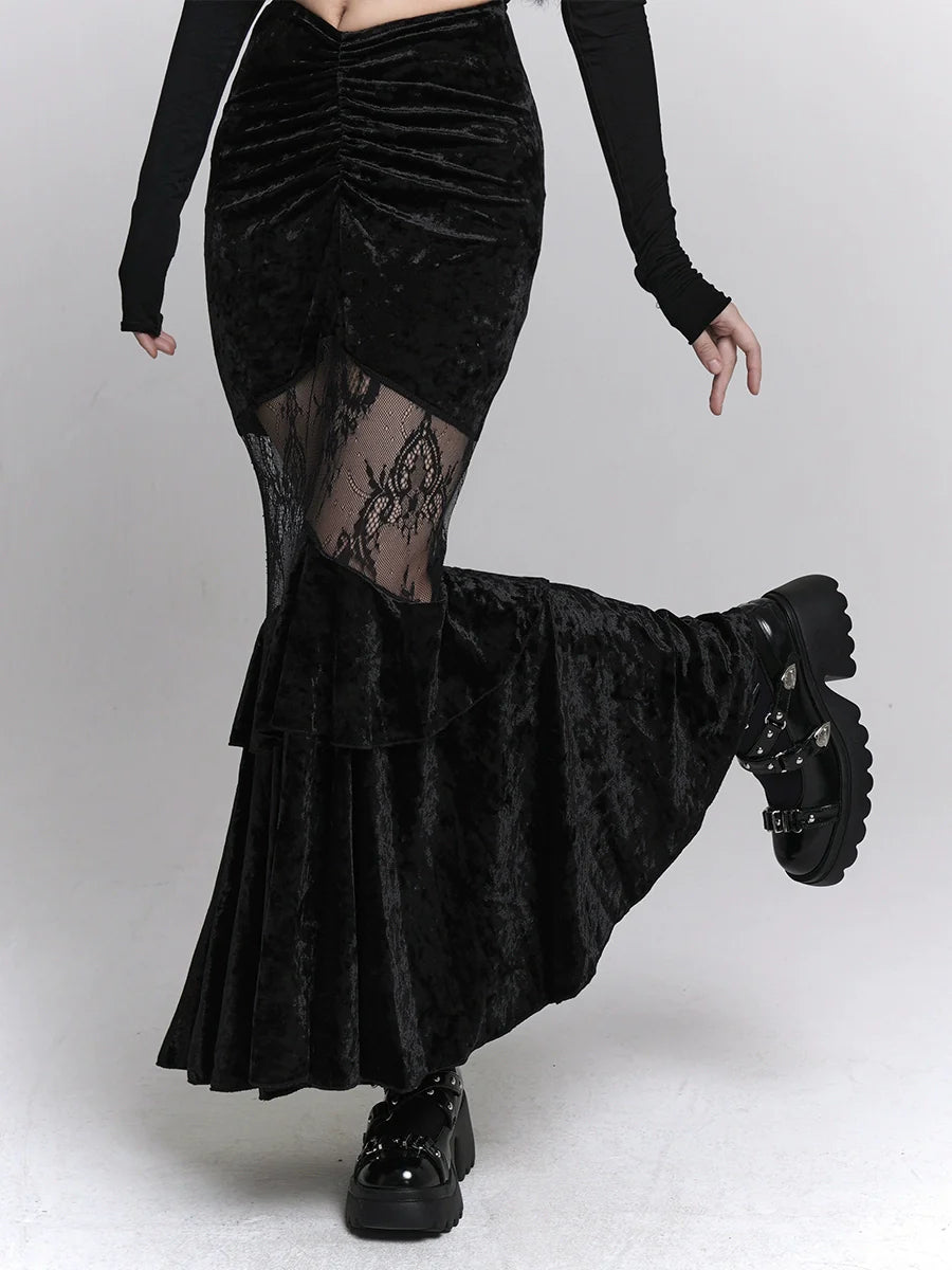 Spitze Hip Girl Rock Fishtail Ghost