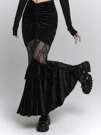 Spitze Hip Girl Rock Fishtail Ghost