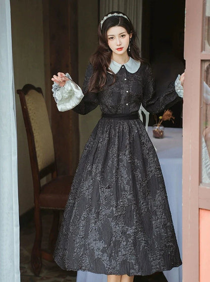 ブラウス スカート シック フレア エレガント