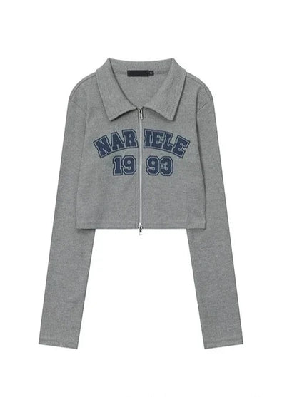 American Tops Short mit Reißverschluss