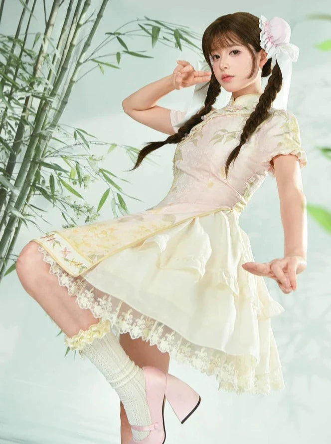 フラワーチャイナドレス スイートデザイン