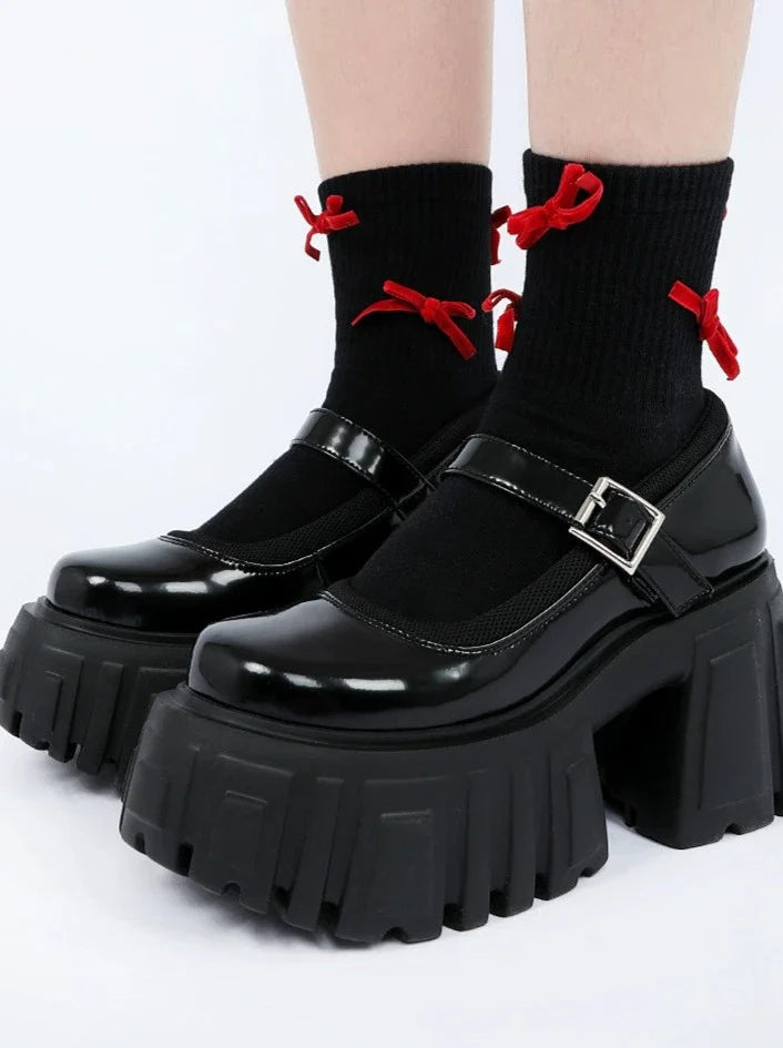 Little Volume Belt Black Shoes