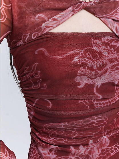 Mode Dark Ghost China Top Girl