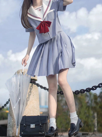 Kamome Original Summer Line Sailor Set Suit