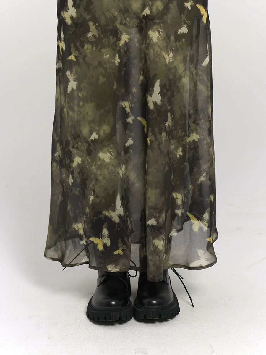 グリーンモードドレス ダークサマータイト