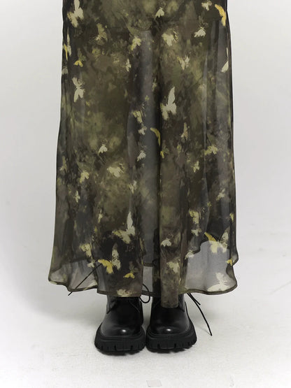 グリーンモードドレス ダークサマータイト